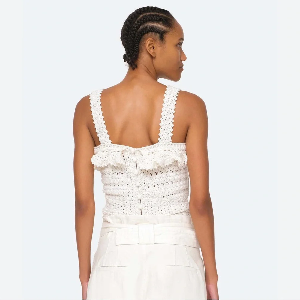 NWT Sea Rylee Crochet Crop Top
